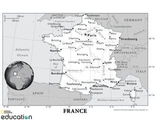 Mapa francia