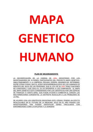Mapa genetico humano