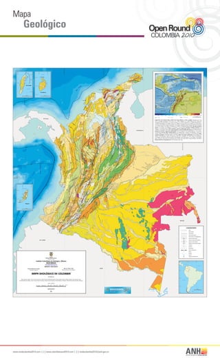 Mapa
			Geológico


                                                                                                                                                                                                                                                                                        77° 04' 51,3'' W




                                                                                                                                                                                                                                                                                                                                                                                                                                                                                                                                                                                                                 74° 04' 51,3'' W




                                                                                                                                                                                                                                                                                                                                                                                                                                                                                                                                                                                                                                                                                                                                                                                                                                                                   71° 04' 51,3'' W
                                                                           81° 42’ W
          81° 45’ W




                                                                                                                               81° 24’ W




                                                                                                                                                                                       81° 21’ W




                                                                                                                                                                                                                                                                                                                                                                                                                                                                                                                                                                                                                                                                                                                                                                                                                                                                                                                                          90° W




                                                                                                                                                                                                                                                                                                                                                                                                                                                                                                                                                                                                                                                                                                                                                                                                                                                                                                                                                                                                                                           80° W




                                                                                                                                                                                                                                                                                                                                                                                                                                                                                                                                                                                                                                                                                                                                                                                                                                                                                                                                                                                                                                                                                                                                                                                70° W




                                                                                                                                                                                                                                                                                                                                                                                                                                                                                                                                                                                                                                                                                                                                                                                                                                                                                                                                                                                                                                                                                                                                                                                                                                                                                        60° W
                                                                                                 12° 36’ N                                                   Mar Caribe
                                                                                                                                                                                                                                                                                                                                                                                                                                                                                                                                                                                                                                                                                                                                                                                                                                                                                                                                                                                                                                                                                                                                                                                                              Placa de Norteamérica
                                                                                                                                                                                                                                                                                                                                                                                                                                                                                                                                                                                                                                                                                                                                                                                   K2-Pu
                                                                                                                   13° 24’ N                    Santa Catalina                                                                                                                                                                                                                                                                                                                                                                                                                                                                                                                                                                                                                                                                              a
                                                                                                                                                                                                                                                                                                                                                                                                                                                                                                                                                                                                                                                                                                                                                                                                                                     ar u                                                                                         20° N
                                                                                                                                                                                                                                                                                                                                                                                                                                                                                                                                                                                                                                                                                                                                                                                                                               im
                                                                             Q2-m
                                                                                                                                                                                                                                                                                                                                                                                                                                                                                                                                                                                                                                                                                                                                                                                                                     a     de S                                                                                                                                                                                                                                                                                                                                                                                   10

                                                                                                                                                                                                                                                                                                                                                                                                                                                                                                                                                                                                                                                                                                                                                                                                                Fall                                                                                                                                                                                                                    ]
                                                                                                                                                                                                                                                                                                                                                                                                                                                                                                                                                                                                                                                                                                                                                                                                                                                                                                                                                                                                                                        ]                                                                                                                                                                          15
                                                                                                                                                                                                                                                                                                                                                                                                                                                                                                                                                                                                                                                                                                                                                                                                                                                                                                                                                                                                                                                                                                                                                                                                                        ]]
                                                                                                    Q2-Sm                                                                                                                                                                                                                                                                                                                                                                                                                                                                                                                                                                                                                                                                                                                                                     J2J3-Sm                                                                                                                                                                                                                                                                                                                                                                                     15
                                                                                                                                                                                                                                                                                                                                                                                                                                                                                                                                                                                                                                                                                                                                                                                                                      Falla d                                                                                                                                                                                                                                                                                                                                                       13
                                                                          Q-ca                                                                                                                                                                                                                                                                                                                                                                                                                                                                                                                                                                                                                                                                                                                                                       e Cuisa                                                                                                                                                                             1
                                                                                                                                                                                                                                                                                                                                                                                                                                                                                                                                                                                                                                                                                                                                                                                                                                                                                                                                                                                                                                                                                                                                                                                                                                                       CRO1                               9
                                                                                                                                                                                                                                                                                                                                                                                                                                                                                                                                                                                                                                                                                                                                                                                                                                                                                                                                                                                                                                                                                                                                                                          ROJO
                                                                                                                                                              Q-Ca                                                                                                                                                                                                                                                                                                                                                                                                                                                                                                                                                                                                                                                                                                                                                                                                                          ]
                                                                                                                                                                                                                                                                                                                                                                                                                                                                                                                                                                                                                                                                                                                                                                                                                                                                                                                                                                                            ]                                                                                                     m                                                                                                     11

                                                                                                                                                                                                                                                                                                                                                                                                                                                                                                                                                                                                                                                                                                                                                                                                                                                                                                                                                                                                                                                                                         24
        12° 33’ N                                                                                                                                                                 Q2-m                                                                                                                                                                                                                                                                                                                                                                                                                                                                                                                                                                                                                                                                                                                                                                                                                                                                                              m
                                                                                                                                                                                                                                                                                                                                                                                                                                                                                                                                                                                                                                                                                                                                                                                                        J-Vf
                                                                                                                                                                                                                                                                                                                                                                                                                                                                                                                                                                                                                                                                                                                                                                                                                                                                                                                                                                                                                                                                                                                                                                                                                                                                  18
                                                                                                                                                                                                                                                                                                                                                                                                                                                                                                                                                                                                                                                                                                                                                                                                                                                                                                                                                                                                                                                                      m                                                    m
                                   N1-Sm                                                                                                                       N1-VCc                                                                                                                                                                                                                                                                                                                                                                                                                                                                                                                                                                                                                                                                                                                                                                                                                                                                              m                                                                                                                                                                                             AVES
                                                                                                                                                                                                                                                                                                                                                                                                                                                                                                                                                                                                                                                                                                                    Riohacha                                                                                                                                                                                                                      16                                                                                                                                                       m

                                                                           San Andrés                                                                                                                                                                                                                                                                                                                                                                                                                                                                                                                                                                                                                                                                                                                                                                                                                                                                                                                                                           Placa del Caribe                                                                                                                                                                                        Ridge                                   12
                                                                                                                                              e9n1-Vf                                                                                                                                                                                                                                                                                                                                                                                                                                                                                                                                                                                                                                                                                                                                                                                                                                                                            m                                                                25
                                                                                                                                                                                                                                                                                                                                                                                                                                                                                                                                                                                                                                                                                                                                                                                                                                                                                                                                                                                                                                                                                                                                                                                                                                                       de Aves
                                                                                                                   13° 21’ N
                                                                                                                                                                                                                                                                                                                                                                                                                       e                                                                                                                                                                                                                                                                                                                           Q-al
                                                                                                                                                                                                                                                                                                                                                                                                                                                                                                                                                                                                                                                                                                                                                                                                                                                                                                                                                                                                                                                                                         m                                              Ridge de Beata


                                                                                                                                                                                                                                                                                                                                                                                                                    rib                                                                                                                                                                                                                                                                                                                                                                                                                                                                                                                                                                                                                                                        m


                                                                                                                                                                                                                                                                                                                                                                                                      Ca
                                                                                                                                                  N1-VCm                                                                                                                                                                                                                                                                                                                                                                                                                                                 K2?-Mev
                                                                                                                                                                                                                                                                                                                                                                                                                                                                                                                                                                                                                                                                                                                                                                                                                                                                                                                                                                                                                                      15                                                                                                                                  13
                                                                                                                                                                                                                                                                                                                                                                                                                                                                                                                                                                                                                                                                                                                                                                                                                                                                                                                                                                                                                    SANA                    m
                                                                                       Mar Caribe                                                                                                                                                                                                                                                                                                                                                                                                                                                                                                                                                                                                                                                                                                                                                                                                                                                                                    19
                                                                                                                                                                                                                                                                                                                                                                                                                                                                                                                                                                                                                                                                                                                                          Falla de Oca
                                                                                                                                                                                                                                                                                                                                                                                                                                                                                                                                                                                                                                                                                                                                                                                                                                                                                                                                                                                                                          m
                                                                                                                                                                                                                                                                                                                                                                                      ar




                                                                                                                                                                                                                                                                                                                                                                                                                                                                                                                                                                                                                                                                                                                                                                                                                                                                                                                                                                                                                                                                                                                                                             ] 40
                                                                                                                                                                                                                                                                                                                                                                                                                                                                                                                                                                                                                                             a                                                                                                                                                                                                                                                                                                                                                                                                                                                                                                               ]                      m                                              23
                                                                                                                                                                                                                                                                                                                                                                                                                                                                                                                                                                              Santa Marta                                                                                                                                                                                                                                                                                                                                                                                                               23
                                                                                                                                                                                                                                                                                                                                                                                                                                                                                                                                                                                                                                        achac




                                                                                                                                                                                                                                                                                                                                                                                                                                                                                                                                                                                                                                                                                                                                                                                                                                                                                                                                                                                                                                                                                                                                                                                                                                    ]   ]
                                                                                                                                                                                                                                                                                                                                                                                                                                                                                                                                                                                                                                                                                                                                                                                                                                                                                                                                                                                                                                                                                                                                                                                             m
                                                                                                                                                                                                                                                                                                                                                                                                                                                                                                                                                                                                                                                                                                                                                                                                                                                                                                                                                                                                            m
                                                                                                                                                                                                                                                                                                                                                                                                                                                                                                                                                                                                                                                                                                                PT-VCm
                                                                                                                                                                                                                                                                                                                                                                                   M




                                                                                                                                                                                                                                                                                                                                                                                                                                                                                                                                                                                                                                                                                                                                                                                                                                                                                                                                                                                                                                                                                                                                                     39




                                                                                                                                                                                                                                                                                                                                                                                                                                                                                                                                                                                                                                    u
                                                                                                                                                                                                                                                                                                                                                                                                                                                                                                                                                                                                                                                                                                                                                                                                                                                                                                                                                                                                                                                                                                                                                                                                   m




                                                                                                                                                                                                                                                                                                                                                                                                                                                                                                                                                                                                                                                                                                                                                                                                                                                                                                                                                                                                                                                                                                                                                                                                       m
                                                                                                                                                                                                                                                                                                                                                                                                                                                                                                                                                                                                                                                                                                                                                                                                                                                                                                                                                                                                                            28




                                                                                                                                                                                                                                                                                                                                                                                                                                                                                                                                                                                                                              G
                                                                                                                                                                                                                                                                                                                                                                                                                                                                                                                                                                                                                                                                                                                                                                                                                                                                                                                                                                                                                                                                                                                                                                               ]
                                                                                                                                                                                                                                                                                                                                                                                                                                                                                                                                                                                                                                                                                                                                                                                                                                                                                                                                                                                                                                                                                                                                                                               ]                                                                         ]
                                                                                                                                                                                                                                                                                                                                                                                                                                                                                                                                                                                                                                                                                                                                                                                                                                                                                                                                                                                                                                                                                                                                                                                                                                                         ]
                                                                                                                                                                                                                                                                                                                                                                                                                                                                                                                                                                                                                                        NP?Ca?-Mev                                                                                                                                                                                                                                                                                                               7
                                                                                                                                                                                                                                                                                                                                                                                                                                                                                                                                                                                                                                                                                                                                                                                                                                                                                                                                                                                     LIBE                                                                                                                                                                                                                               ]
                                                                                                                                                                                                                                                                                                                                                                                                                                                                                                                                                                                                                                                                                                                                                                                                                                                                                                                                                                                                                                                                                                                                                                                                                        ]      m
                                                                                                 12° 30’ N




                                                                                                                                                                                                                                                                                                                                                                                                                                                                                                                                                                                                                           de
                                                                                                                                                                                                                                                                                                                                                                                                                                                                                                                                                                                                                                                                                                                                                                                                                                                                                                                                                                                                                                                                                                                                                                                                                                            42                         ]
                                                                                                                                                                                                                                                                                                                                                                                                                                                                                                                                                                                                                                                                                                                                                                                                                                                                                                                                  10° N
                                                                                                                                                  Providencia




                                                                                                                                                                                                                                                                                                                                                                                                                                                                                                                                                                                                                                                                                                                                                                                                                                                                                                                                                                                                                                                                                                                           ]
                           Q1-Sm
                                                                                                                                                                                                                                                                                                                                                                                                                                                                                                                                                                                                                             la
                                                                                                                                                                                                                                                                                                                                                                                                                                                                                                                                                                                                                                                                                                                                                                                                                                                                                                                                                                                                                                                                                                                                                                                                                                        m




                                                                                                                                                                                                                                                                                                                                                                                                                                                                                                                                                                                                                                                                                                                                                                                                                                                                                                                                                                                                                                                                                                                               ]
                                                                                                                                                                                                                                                                                                                                                                                                                                                                                                                                                                                                                                                                                                                                                                                                                                                                                                                                                                                                  ETCG                                                           18
                                                                                                                                                                                                                                                                                                                                                                                                                                                                                                                                                                                                                                                                                                                                                                                                                                                                                                                                                                                                                                                                                                                                                                                                                                                 ]                   ]




                                                                                                                                                                                                                                                                                                                                                                                                                                                                                                                                                                                                                                                                                                                                                                                                                                                                                                                                                                                                                                                                                                                                                                  ]
                                                                                                                                                                                                                                                                                                                                                                                                                                                                                                                                                                                                                                                                                                                                                                                                                                                                                                                                                                                                                                                                                                                                                                           ]
                                                                                                                                                                                                                                                                                                                                                                                                                                                                                                                                                                                                                                                                                                                                                                                                                                                                                                                                                                                                                                                                                                                                                                           ]
                                                                                                                                                                                                                                                                                                                                                                                                                                                                                                                                                                                                                                                                                                                                                                                                                                                                                                                                                                                                                                                                                                                                                                  ]
                                                                                                                                                                                                                                                                                                                                                                                                                                                                                                                                                                                                                                                                                                                                                                                                                                                                                                                                                                                                                                                                          14                                                                                                            41                                                       ]




                                                                                                                                                                                                                                                                                                                                                                                                                                                                                                                                                                                                                  l
                                                                                                                                                                                                                                                                                                                                                                                                                                                                                                                                                                                                                                                                                                                                                                                                                                                                                                                                                                                                                                                                                                                                43




                                                                                                                                                                                                                                                                                                                                                                                                                                                                                                                                                                                                                Fa
                                                                                                                                                                                                                                                                                                                                                                                                                                                                                                        Barranquilla                                                                                                                E1-Pm                                                                      b2-Vf                                                                                                                                                                                                                                                                                            BRAT                                                                                                                                                           12
                                                                                                                                                                                                                                                                                                                                                                                                                                                                                                                                                                                                                                                                                                                                                                                                                                                                                                                                                                                                                                                                                                                                                                                ]]
                                                                                                                                                                                                                                                                                                                                                                                                                                                                                                                                                                                                                                                                                                                                                                                                                                                                                                                                                                                     71                                                 ALBR




                                                                                                                                                                                                                                                                                                                                                                                                                                                                                                                                                                                                                                                                                                                                                                                                                                                                                                                                                                                                                                                                          ]
                                                                                                                                                                                                                                                                                                                                                                                                                                                                                                                                                                                                                                                                                                                                                                                                                                                                                                                                                                                                        ]




                                                                                                                                                                                                                                                                                                                                                                                                                                                                                                                                                                                                                                                                                                                                                                                                                                                                                                                                                                                                                                                                           ]
                                                                                                                   13° 18’ N                                                                                                                                                                                                                                                                                                                                                                                                                                                                                                                                                                                                                                                                                                                                                                                                                                                                            ]       17                                                                                                                           16
                                                                                                                                                                                                                                                                                                                                                                                                                                                                                                                                                                                                                                                                                                                                                                                                                                                                                                                                                                                                                                                                                                                                                                               BARI
                                                                                                                                                                                                                                                                                                                                                                                                                                                                                                                                                                                                                                                                                                                                                                         P-Sctm                                                                                                                                                                                                                                                                                                                                38
                                                                            Escala                                                                                       Escala                                                                                                                                                                                                                                                                                                                                                                                                                                                                                                                                                                                                                                                                                                                                                          Placa de Cocos                                                                                                                                                30




                                                                                                                                                                                                                                                                                                                                                                                                                                                                                                                                                                                                                                                                                                                                                                                                                                                                                                                                                                                                                                                                                         ]   ]
                                                                                                                                                                                                                                                                                                                                                                                                                                                                                                                                                                                                                                                                                                                                                                                                                                                                                                                                                                                                                                                                                    15                                                       BUCM
                                                                                                                                                                                                                                                                                                                                                                                                                                                                                                                                                                                                                                                                                                                                                                                                                                                                                                                                                                                                                                                                                                                                                ]




                                                                                                                                                                                                                                                                                                                                                                                                                                                                                                                                                                                                                                                                                                                                                                                                                                                                                                                                                                                                                                                                                                                                           ]
                                       2                              0                      2              4 km                                 2                   0            2                       4 km                                                                                                                                                                                                                                                                                                                                                                                                                                                                                                                                                                                                                                                                                                                                                                                                                                          18




                                                                                                                                                                                                                                                                                                                                                                                                                                                                                                                                                                                                                                                                                                                                                                                                                                                                                                                                                                                                                                                                                                                                              ]
                                                                                                                                                                                                                                                                                                                                                                                                                                                                                                                                                                                                                                                                                                                                                                                                                                                                                                                                                                                                                                         ]
                                                                                                                                                                                                                                                                                                                                                                                                                                                                                                                                                                                                                                                                                                                                                                                                                                                                                                                                                                                                                                         ]                                                                       16                                   ]




                                                                                                                                                                                                                                                                                                                                                                                                                                                                                                                                                                                                                                                                                                                                                                                                                                                                                                                                                                                                                      de Coiba
                                                                                           