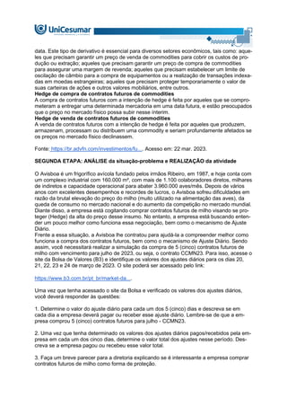 MAPA – GFIN - MERCADO FINANCEIRO E DE CAPITAIS  - 52-2023 COMO FAZER