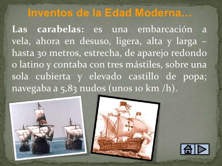 Mapa inventos de las edades