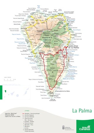 Mapa La Palma