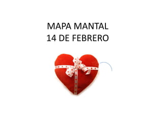 MAPA MANTAL
14 DE FEBRERO
 