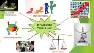 TECNOLOGIA 
Y SOCIEDAD 
RELACIONES 
INTERNACIONALES 
