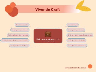 1
Viver de Craft
www.kalinkacarvalho.com.br
 