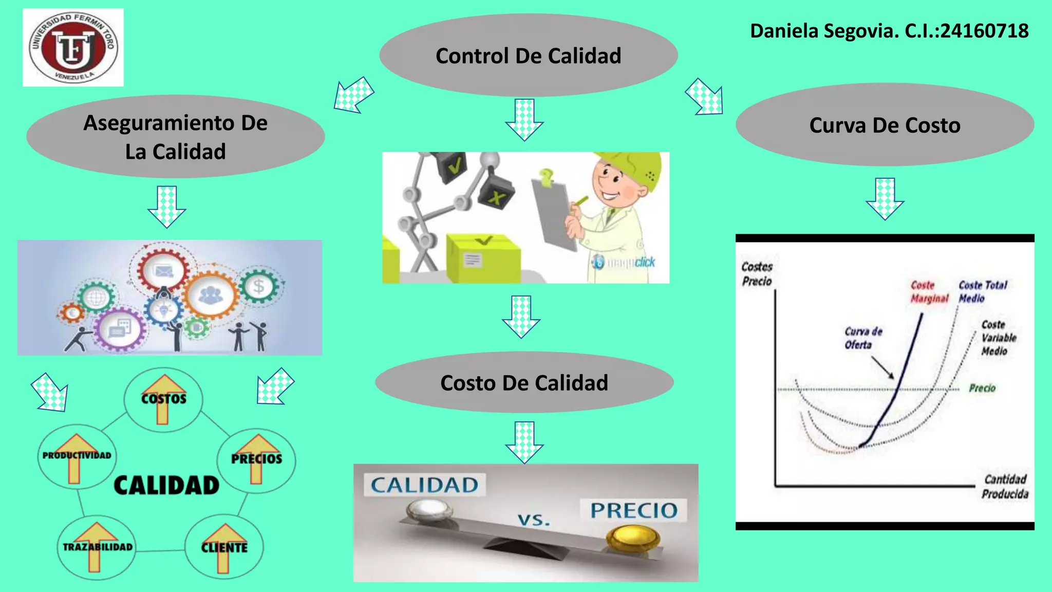 Mapa mental Control de calidad | PPTX