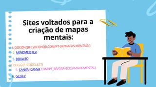 Apresentação de slides sobre Mapa Mental | PPTX