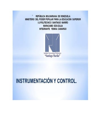 instrumentación Y CONTROL