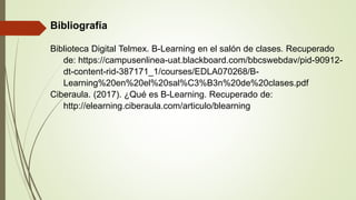 Mapa mental b learning | PPTX