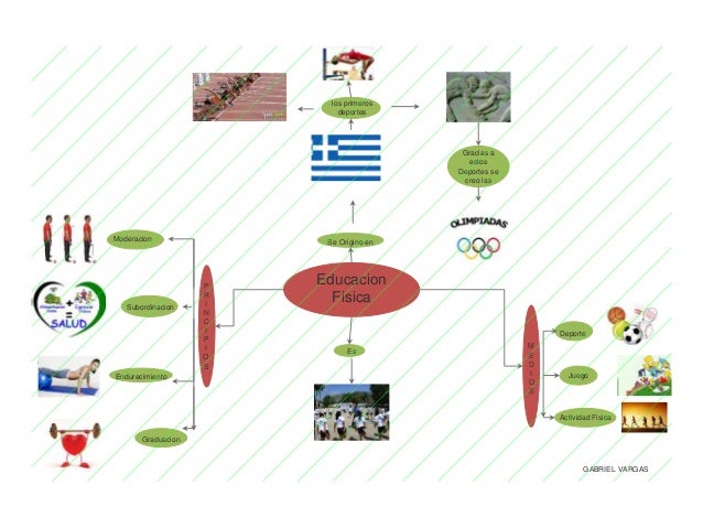 Mapa mental educacion fisica