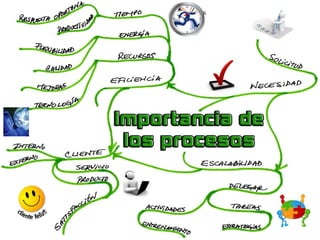Mapa mental procesos