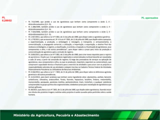 PL
6.299/02
PL apensados
Fonte:http://imagem.camara.gov.br/Imagem/d/pdf/DCD0020180629001
020000.PDF#page=31
 