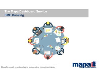Mapa Research reveal exclusive independent competitor insight
Mapa SME Banking (UK) Dashboard
 