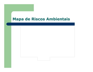 Mapa de Riscos Ambientais
 