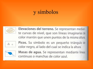 y símbolos  