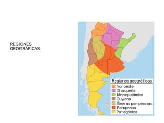 REGIONES GEOGRÁFICAS
