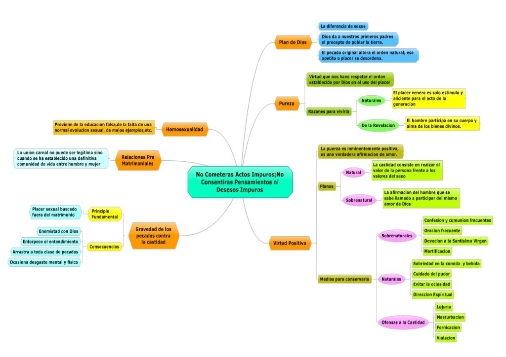 Mapas Mentales sobre Moral Catolica
