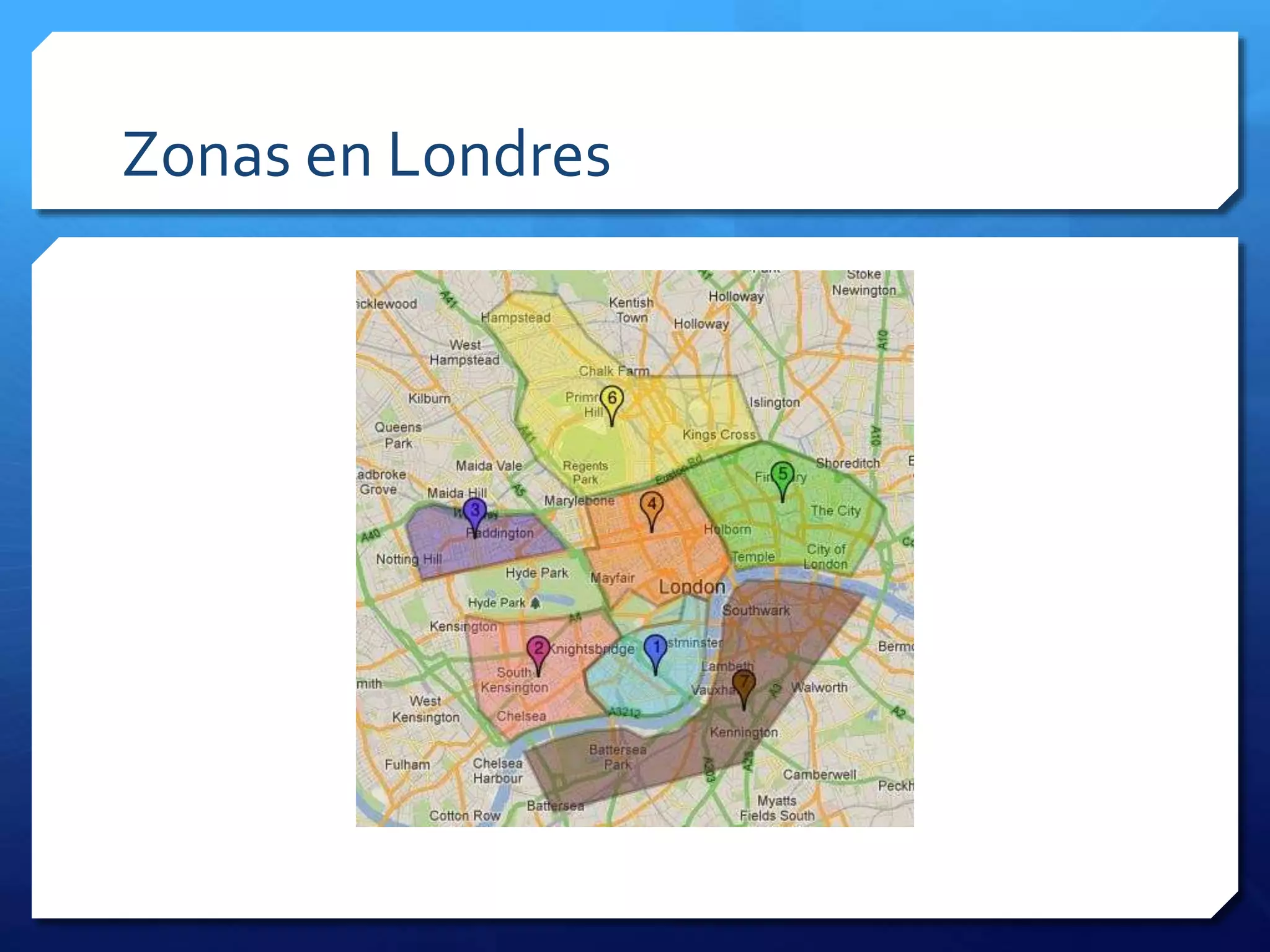 Mapas de Londres