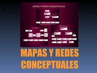 MAPAS Y REDES CONCEPTUALES 