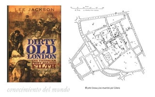 conocimiento del mundo John Snow y las muertes por Cólera