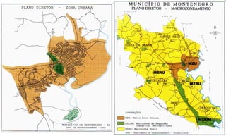 Mapas - Novo Plano Diretor de Montenegro