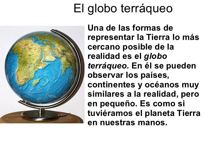 Resultado de imagen de que es el globo terráqueo