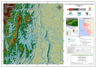 Mapas de la Cordillera del Condor