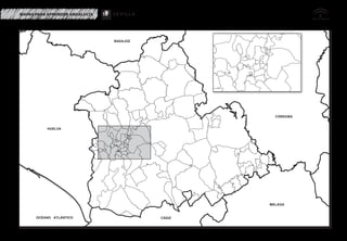 18 SEVILLAMapas PARA APRENDER Andalucía
BADAJOZ
HUELVA
OCÉANO ATLÁNTICO CÁDIZ
MÁLAGA
CÓRDOBA
 