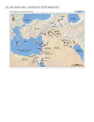 EL MUNDO DEL ANTIGUO TESTAMENTO