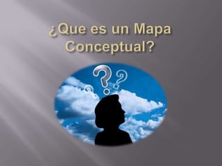 ¿Que es un Mapa Conceptual?