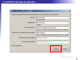 La primera vez que se ejecuta...




                                   20
 