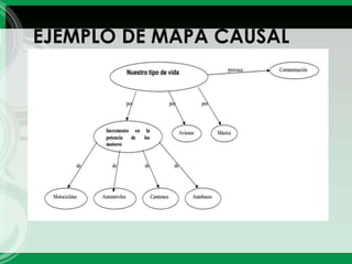 EJEMPLO DE MAPA CAUSAL 
 