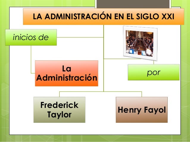 La administración en el siglo XXI