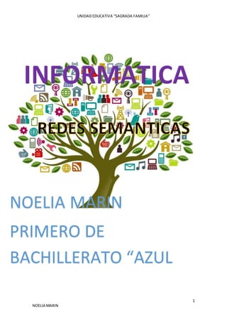 UNIDAD EDUCATIVA “SAGRADA FAMILIA”
1
NOELIA MARIN
NOELIA MARIN
PRIMERO DE
BACHILLERATO “AZUL
 