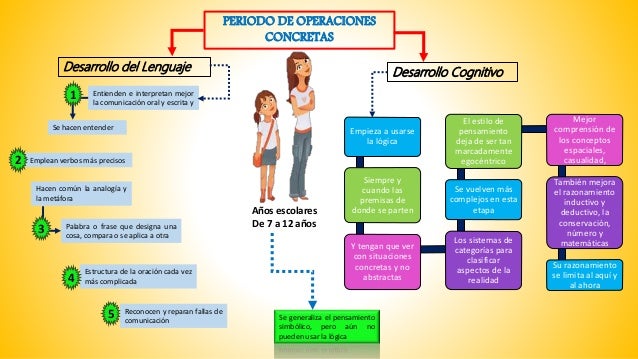 Mapas conceptuales y mentales de etapas del desarrollo