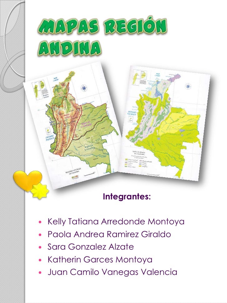 Mapas Con Sus Descripciones