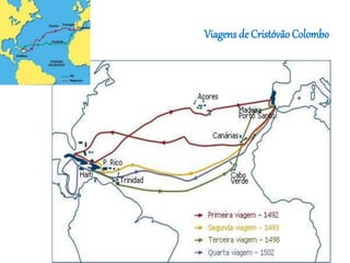 Viagens de Cristóvão Colombo
 