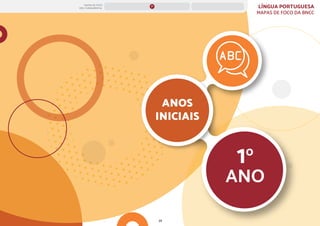 39
1º
ANO
ANOS
INICIAIS
LÍNGUA PORTUGUESA
MAPAS DE FOCO DA BNCC
MAPAS DE FOCO
ENS. FUNDAMENTAL
1º ANOS FINAIS
ANOS INICIAIS 2º 3º 4º 5º 6º 7º 8º 9º
1º-5º 3º-5º
1º-2º
 