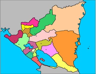 Mapa de nicaragua