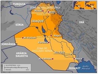 Mapas do iraque