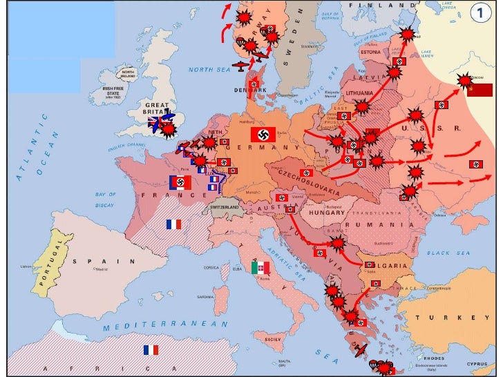 Mapa segunda guerra mundial - Mapa Segunda Guerramundial 1 728 