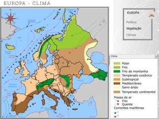 Mapas fisicos europa
