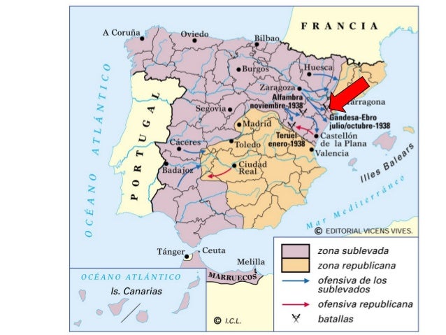 Resultado de imagen de abril 1938 mapa