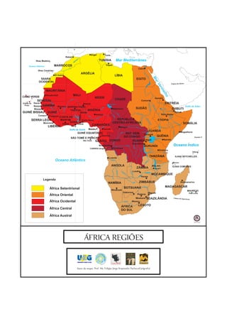 0°


                                                                                                Argel                   Túnis
                                                          Rabat
                                                                             a

              Ilhas Madeira                                           M
                                                                       ou
                                                                         lo
                                                                           uy
                                                                                                             TUNÍSIA                          Mar Mediterrâneo
      Oceano Atlântico                    MARROCOS                                                                       Trípoli                                                                                                                                                             Oceano Atlântico
                                                                                                                                                                                                       Cairo
               Ilhas Canárias
                                                                                    ARGÉLIA




                                                                                                                                                                                                                                 Ri
                                                                                                                                            LÍBIA




                                                                                                                                                                                                                                    o
                                          El Aaiún




                                                                                                                                                                                                                                    Ni
                                                                                                                                                                                                                                       lo


                                                                                                                                                                                                                                                      Ma
                 SAARA                                                                                                                                                                          EGITO
                OCIDENTAL




                                                                                                                                                                                                                                                         r
                                                                                                                                                                                                                                                                                             Trópico de Câncer




                                                                                                                                                                                                                                                                    Ve
                                                                                                                                                                                                                                                                       r
                                                                                                                                                                                                                                                                      me
                         MAURITÂNIA




                                                                                                                                                                                                                                                                             lho
CABO VERDE
                         Nouakchott                                   MALI
                                                                                                     NÍGER                                                                                                                                                    Asmara
               SENEGAL                                        Níg
                                                                 er                                                                         CHADE                                                            Cartum
                              Se
Cidade de   Dacar                ne
                                                 Niamei                                                                                                                                                                                                                          ERITRÉIA




                                                                                                                                                                                                                                           ranco
                                   ga
                                      l                                                                                     Lago Chade
  Praia              GÂMBIA




                                                                                                                                                                                                                                                      Nil
            Banjul            Bamaco BURKINA FASSO                                                                                                                                                                                                                                                                   Golfo de Áden




                                                                                                                                                                                                                                                         oA
                                                                                                                                                                                                                                             Nilo B
                              G




                                                                                                                                                                                                SUDÃO
                                                                                                                  jia




                                                                                                                                                                                                                                                                                                 DJIBUTI
                               âm




                                                         oé




                                                                                                               de




            Bissau                                                                                                                 Ndjamena




                                                                                                                                                                                                                                                              zul
                                  bi




                                                                                                                                                                                                                                                                         Lago Tana
                                                     NIGÉRIA
                                                                                                              Ha




                                       Uagadugu
                                                     B ag
                                    a




                                                                                                                                                                                                                                                                                     Lago Abhe
GUINÉ       BISSAU GUINÉ                       BENIN                                                                                                                                              Bahr
                                                                                                                                                                                                                                                                                                       Djibuti
                                                                                                                                                Ch
                                                                                                                                                                                                         el’Ara
                                                           Abduja                                                                                                                                                            b                                           Adis-Abeba
                                                                                 TOGO




                                                                                                                                                  ar
                                                                                                                                   Lo

               Conacri Freetown
                                                                                                                                                     i
                                                     Níg
                                                                                                                                     go


                                COSTA DO Volta
                                        Lago
                                                        er     e
                                                                                                                                       ne


                                                             nu




                                                                                                                                                                                                           Bahr el’Ghazale
                                                                                                        Be
                                                                                                                                     REPÚBLICA




                                                                                                                                                                                                                                     Ni
        SERRA LEOA                             MARFIM                                   Porto Novo                                                                                                                                                                  ETIÓPIA




                                                                                                                                                                                                                                       lo
                                                     GANA




                                                                                                                                                                                                                                          Vit
                                                                                                                                                                                                                                                                                                     Wa
                     Monróvia                                                                                                      CENTRO-AFRICANA                                                                                                                                                     be
                                                                                                                                                                                                                                                                                                                    SOMÁLIA




                                                                                                                                                                                                                                             ór
                                                                                                                                                                                                                                                                                                          Sh
                                                Abidjã                       Lomé                                                                                                                                                                                                                           eb
                                                                                                    CAMARÕES




                                                                                                                                                                                                                                                ia
                                                                                                                                                                                                                                                                                                              ele

                          LIBÉRIA                              Acra
                                                                                                              So
                                                                                                                nag
                                                                                                                   ra
                                                                                                                                                          Bangui                                Uele                                                                  Lago Turkana

                                                              Golfo da Guiné                 Malabu                 Iaundê
                                                                                                                                                                                 UGANDA




                                                                                                                                                                                                                                                                                                  Genale
                                                                             GUINÉ EQUATORIAL                                                               ng
                                                                                                                                                              o                                               Lago Albert                                                                                       Mogadíscio
                                                                                                                                                          Co       REP. DEM. Campala
                                                                                                              Libreville
                                                                                                                                                                  DO CONGO                QUÊNIA                                                                                                                                 Equador 0°
                                                               SÃO TOMÉ E PRÍNCIPE                                                                                                    Lago Vitória
                                                                                                                                                                                                                      Lago Edward

                                                                                                                                                                                                   Nairóbi
                                                                                         São Tomé    GABÃO CONGO                                                        RUANDA Kigali
                                                                                                                                   Zaire




                                                                                                                                                                                       Bujumbura
                                                                                                             Brazzaville                                              Sank
                                                                                                                                                                                                                                 BURUNDI                                                         Oceano Índico
                                                                                                                                                                                       Lomami




                                                                                                                                                                          uru
                                                                                                                                                                                                                                           Mala
                                                                                               CABINDA (Angola)                     Kinshasa                                                                                                    gara
                                                                                                                                                                                                                                                     s   il
                                                                                                                                                                                                                                       Lago                          Dodoma
                                                                                                                                            Cu




                                                                                                                                                                                                                                     Tanganica                               Rufji                                             Vitória
                                                                                                                                              ang
                                                                                                                                                 o




                                                                                                                                                                                                                                              TANZÂNIA                                                     ILHAS SEYCHELLES
                                                                                                                                                                       Kasai




                                                                                                                            Luanda
                                          Oceano Atlântico                                                                      Cuanza                                                                                                                         Lago Maláui
                                                                                                                                                                                                                                       a
                                                                                                                                                                                                                                     ul
                                                                                                                                                                                                                                   ap




                                                                                                                                                                                                                                                                                                 Moroni
                                                                                                                                                                                                                                 Lu




                                                                                                                                ANGOLA                                                                                                                MALAVI                                     ILHAS COMORES
                                                                                                                                                                                                 ZÂMBIA                                                       Lilongue
                                                                                                                                                Cubang




                                                                                                                                                                                       Lusaka
                                                                                                                                  Rio




                                                                                                                                                             Cu
                                                                                                                                                                                Za
                                                                                                                                   Cun




                                                                                                                                                               an
                                                                                                                                                                                   m




                                                                                                                                                                 do
                                                                                                                                                                                                                                                      MOCAMBIQUE
                                                                                                                                                                                  be
                                                                                                                                      ene




                                                                                                                                                      o




                                                                                                                                                                                     ze




                                                                                                                                                                                                           Harare
                     Legenda
                                                                                                                           NAMÍBIA                                                                     ZIMBÁBUE                                                                                                 Antananarivo

                                                                                                                                                                  BOTSUANA
                                                                                                                                                                                                                             Limpopo
                                                                                                                                                                                                                                                                                 MADAGASCAR
                            África Setentrional                                                                                 Windhoek                                                                                                                                                                                MAURÍCIO
                                                                                                                                                              Gaborone                                                                     Maputo                                                                         Port Louis
                            África Oriental                                                                                                                                                       Pretória
                                                                                                                                                                                      Mbabane                                        SUAZILÂNDIA                                                 Trópico de Cap
                                                                                                                                                                                                                                                                                                                    ricórnio
                            África Ocidental                                                                                                                      Orange           Maseru

                                                                                                                                                           ÁFRICA                                      LESOTO
                            África Central                                                                                                                 DO SUL
                            África Austral
                                                                                                                                                                                                                                                                                                                                 Sem Escala




                                                                                         ÁFRICA REGIÕES


                                                                            Autor do mapa: Prof. Ms. Felippe Jorge Kopanakis Pacheco(Geógrafo)
 