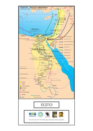 Hititas                                                                             Medos
   EGITO - NOVO IMPÉRIO                                                                                                 2500 a.C.
                                                                                                                                                                               Assírios
                                                                                                                                                                               900 a.C.
                                                                                                                                                                                                           séc. X a.C.
                                                                                                                                                                                                                         Tig
                                                                                                                                                                                                                             re
   Cerca de 1539-1075 a.C.                                                                                      Anatolia                 Carchemish
                                                                                                                                                                                            Amoritas
                                                                                                                                                                                            3000 a.C.
                                                                                                                                                                                           Eu
                                                                                                                                                                                              fra   tes
                                                                                                                                                      Líbano
                         Rodes
                                                                                                                                         Ugarit
                                                                                                                                                                             Síria                          Acádios
  Gré
      c   ia
                                                                                                                                                                                                            3200 a.C.
                                                                                                     Chipre                                                   Ramsés II enfrenta Hititas
                                                                                                                                                                  1725 a.C.                                  Sumérios
                                                                                                                                                                    Kadesh                                   3200 a.C.
                                                                                                                                             Biblos             Campanha Fenícia
                                                                                                                                                                  XV - XII a.C.                                   Iraque
                       Mar Mediterrâneo                                                                                                                           Damasco
                                                                                                                                                                                                              Caldeus
                                                                                                                                       Tiro                                                                   séc. IX a.C.
                                                                                                                                                         Mar da Galiléia




                                                                                                                                                     Jordão
                                          TÂNIS (Dja’net)                                                                                        Meguido 1456 a.C.
                                    Capital dos Hicsos - 20ª/26ª Dinastia
                                                e Ramsés II
                                                                                                                      Joppa                      Vitória de Tutmósis III
                                                                                                                                                   Campanha Fenícia
                                 Conquista aos Hicsos por Ahmés - 1580 a.C.                                                                          XVII a.C.


                                                                                                                      Gaza              Israel
                                                Rosetta Mediba                                   Cambises II 525 a.C.                            Mar Morto
                                                                                                  Queda de Sais
    Zawyet Umm                                         Buto   TÂNIS
                                      Alexandria                                                                       Campanha Fenícia
    el-Rakham                                           SAIS                                   Pelúsio                   XV - XII a.C.
                                                                                                                                                                                 Hicsos 1630-1520 a.C.
                                           NaucrátisXois Sebenitos
                                                               Avaris                                                                                     Jordânia
                                                Imu         Bast    Tjeku
                                              Letópolis     Huttaherib                                                                                                           Líbios 1075-715 a.C.
                         BAIXO         EGITO Abu SirGizé Heliópolis
                                            Sacara         Mênfis                                                                                                                Assírios (Norte) 680-627 a.C.
                                                    Dachur                                                             Asion-Gaber
                                                              El Lisht       Meidum
                                              Lago Méris                                                            Serabit


                                                                                               Go
                                                                       El Lâhûn                                   C el-Khadim                                                    Núbios (Sul) 680-627 a.C.
                                                                                                 De
                                               Heracleópolis

                                                                                                  lfo
                                                 9ª/10ª Dinastia                                                    Maghara
                                                                                                     se
                                                                        Henen-Nesut


                                                                                                      de
                                                       Oxirrinco                                        rto                 Sinai

                                                                                                          Su
                                                                                                                                                                                 Persas 525 a.C.
                                                                       Zâwyt el Amwât

                                                                                                                 ez
                                   Deserto           Beni Hasan
                                           HERMÓPOLISIebenu
                                                                                                              Or
                                                                          AMARNA                                                                                                 Macedônios 332 a.C.
                                                                                                                 ie
                                                Reconquista Tebana                               (Akhetaton)
                                                                                                                 nta
                                                    XVI a.C.
                                                            Cusae              Deir Tasa
                                                              Asiut                                                         C    Mersa Gawasis
                                                                                                                      l

                                                                                        Anteópolis                                                                               Romanos 30 a.C.
                                                                Nag’el Deir
                                  Ocidental
                                                                          Tínis MÉDIO                         EGITO
                                                                          Abidos
                                                                                             Ombos Coptos Parva                                                                 Ataques do Egito
                                                                                             Denderá
                                                                                                              TEBAS
                                                                                                             Domínio Tebano
                                                                                                                                 XXII a.C.
                                                                          Vale dos Reis      Carnac
                                           Deir el Bahri                                                                                                                         Rotas Comerciais
                                                                               Hermonte Luxor                                        Bir Menih
                                           Deir el Medina                         El Kûla    Hefat
                                           Colossos de Memmon             Hieracômpole
                                                                                        Edfu    Djaba                                                                Ma                                   Arábia Saudita
                                                                                Abu                                                                                     r
                                                                                Ilha Elefantina                 Siene                             Mueilha
                                                                                                                 1ª Catarata
                                                                      ALTO EGITO
                                                                                                                                                                               Ve
Trópico de Capricórnio                                                                            Ikkur
                                                                                                                                                                                  rm
                                                                                                Pselqet
Limite Antigo Império                                                                                            Baki
                                                                                                                                                                                    el h
                                                                                             Seiyâla
                                                                                                   C
                                                                                                               El Derr
                                                                          Capital da
                                                                                        Ineiba
                                                                                                                                                                                             o
                                                                          Baixa Núbia
                                                                          (Mi’am)


                                                                             Tûshka               WAWAT
                                                                                              Tumas

Limite Atual Egito-Sudão                                       Abu Simbel                        BAIXA NÚBIA
                                                                          Buhen
                                                                     MirgissaC
                                                                                    2ª Catarata
                                                               Kumma               Askut
Limite Médio Império                                           Semma
                                                 ‘Amara Oeste ‘Amara Leste
                                                          Sai               Deserto da Núbia
                                                    Sedeinga Sulb      CUXE
               Capital                                   Sesebi
                                                          Nauri   ALTA NÚBIA
               Cidade                                  3ª Catarata
                                                                             Kerma
                                                                                                                                    Kurgus
  C            Centro Comercial                                              Kawa
               Necrópole                                                                                       4ª Catarata
                                                                                          Napata                                        5ª Catarata
                                                                                                               L im




               Tumba
                                                                                                                 ite
                                                                                                                      No




               Fortaleza Egípcia
                                                                                                                       vo
                                                                                                                          Im
                                                                                                                             p
                                                                                                                           éri




               Pirâmide                                                                                                                       Meroe
                                                                                                                             o




                                                 Terras Férteis do Nilo
                                                                                                        6ª Catarata
               Oásis                             Área de Domínio do Egito




                                                                            EGITO


                                  Autor do mapa: Prof. Ms. Felippe Jorge Kopanakis Pacheco(Geógrafo)
 