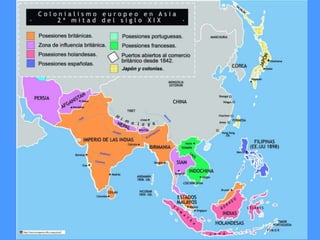 Mapas da colonização europeia no século XIX