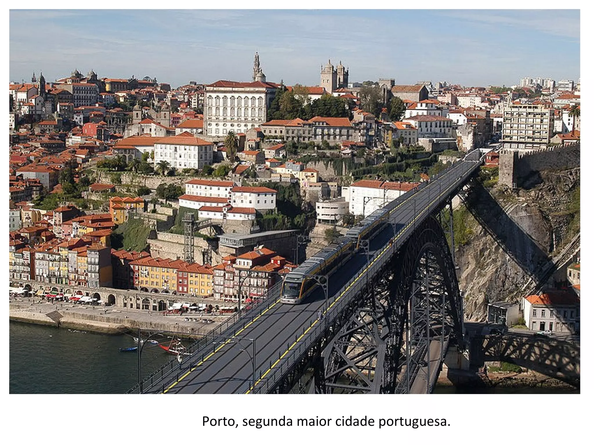 Porto, segunda maior cidade portuguesa. 
