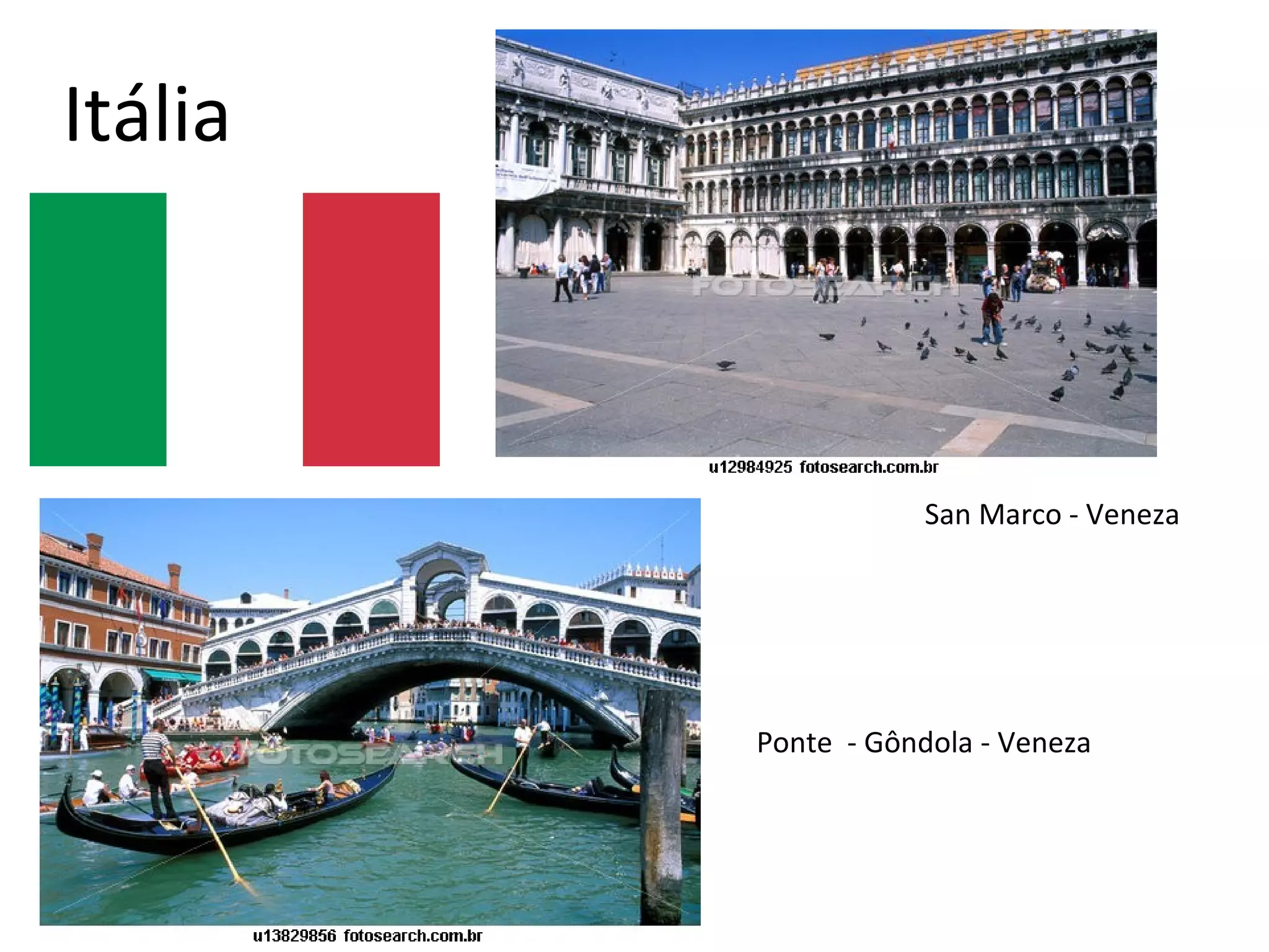 Itália Ponte  - Gôndola - Veneza San Marco - Veneza 