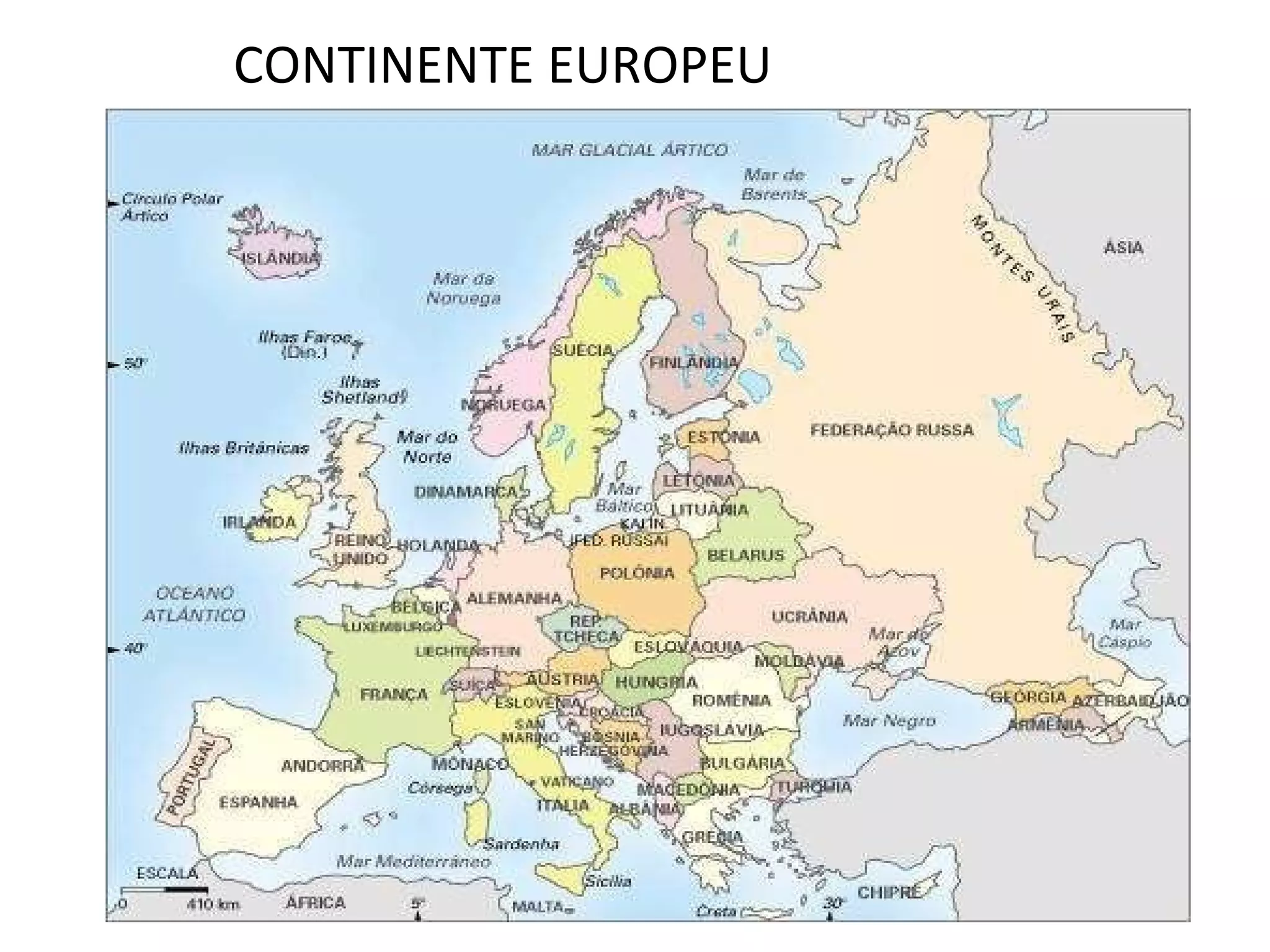 CONTINENTE EUROPEU 