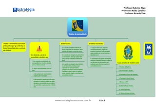 Professor Fabrício Rêgo
Professora Nádia Carolina
Professor Ricardo Vale
www.estrategiaconcursos.com.br 8 de 9